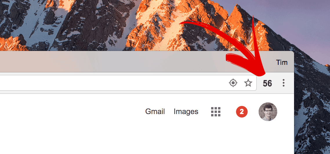 Quickly see the current temperature in your browser toolbar.
